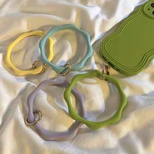 Pulsera de Silicona <span class=keywords><strong>para</strong></span> Fundas de Celular, Multifuncional, con Colgante, Portátil, Anticaídas, <span class=keywords><strong>para</strong></span> Mujer, Antipérdida, con Anillo <span class=keywords><strong>para</strong></span> Llaves - Product Image 4