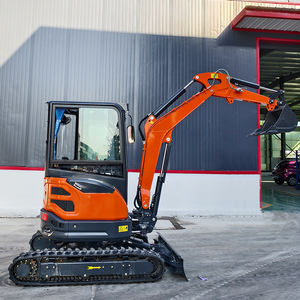 Gratis Verzending Compacte Machines Mini Graafmachine Crawler-Type 2 Ton Met Hulpstuk Graven Bagger Pelle Dieselmotor - Product Image 3