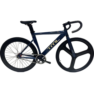 700c Aluminio Fixed Gear Cruiser Bike - Urban Commuter <span class=keywords><strong>Fixie</strong></span> Ligero <span class=keywords><strong>Bicicleta</strong></span> de una sola velocidad - Product Image 2