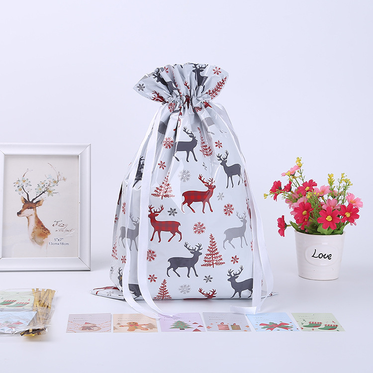 Cerf de Noël Blanc 42*29