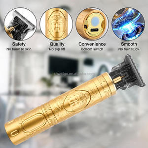 Tondeuse à cheveux professionnelle sans fil Dragon Vintage T9 0 mm, tondeuses électriques pour hommes, alimentation USB, coupe et <span class=keywords><strong>rasage</strong></span> des poils du visage - Product Image 5