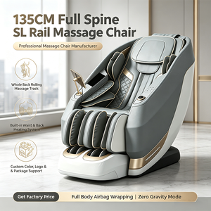 Silla de Masaje Shiatsu de Gravedad Cero Zhipin 2026 de Lujo con Función de Fisioterapia Infrarroja - Product Image 1