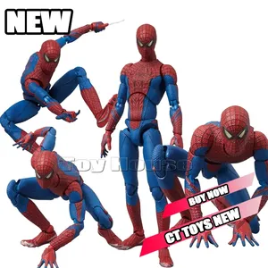 Ct Toys Spider Mafex 001 Nuevo Peter Parker Andrew <span class=keywords><strong>Garfield</strong></span> el Increíble Shf Figura de Acción Anime Modelo de Juguete - Product Image 6