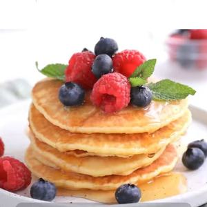 Recette de crêpes Farine prémélangée Home Breakfast Pancake Fruit Egg Vegetable Cake Multigrain Premix Powder Wholesale Bag - Product Image 4
