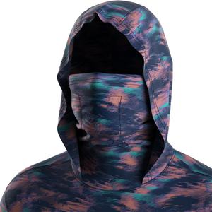 Sweat à capuche de pêche pour homme, conçu pour la performance, avec protection solaire UPF50+, tissu à séchage rapide et masque intégré - Product Image 3