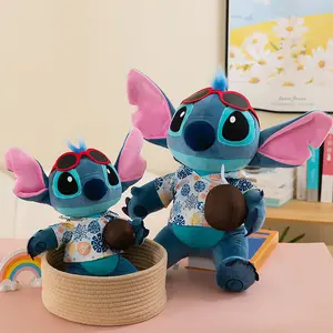 New Hawaii Stich Doll Stuffed Animal Plush Toy Lilo And Stitch With Coconut Animal Plush Toys Stitch Doll Stuffed Toys For Kids