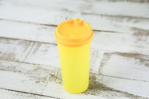 PP Plastic Juice <b>Cup</b> Disposable <b>Cold</b> Drink Tumbler with Sip Lid and Straw Hole for Smoothies Iced Coffee and Party Beverages - Product Image 5