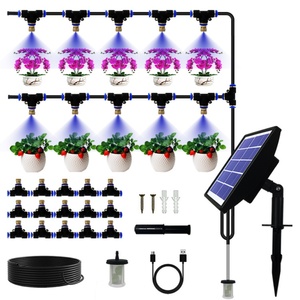 Self Watering System for Indoor Greenhouses & Potted Plants Solar Irrigation Pump <b>Timer</b> Plastic Material for Greenhouse Watering - Product Image 6