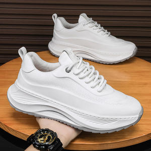 Chaussures de sport pour hommes, baskets de gym noires en maille, chaussures de course blanches décontractées, respirantes, imperméables pour la marche et la course, haute qualité, vente en gros - Product Image 2