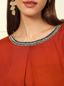 Conjunto de túnica de rayón liso hasta el tobillo con cordón para pantalón, para mujer, a la moda, mono largo, vestido occidental elegante para mujer - Product Image 2
