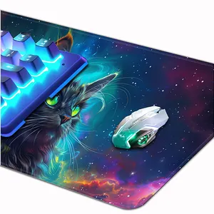 Custom Waterproof Anime Sublimation Blanks Desk Mat Gaming Mouse Pad For Office