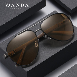Danda Men's Polarized Sunglasses 6319 Metal <b>Frame</b> UV400 Protection Outdoor Driving Fishing Cycling - Product Image 3