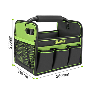Heavy duty con maniglia a barra in acciaio per riparatore elettricista 1680D portautensili portatile tote borsa portautensili per riparazione auto di grandi dimensioni - Product Image 6