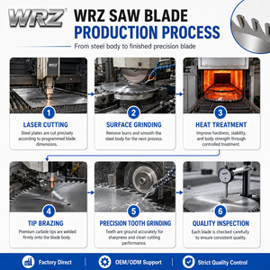 <span class=keywords><strong>Lame</strong></span> de <span class=keywords><strong>scie</strong></span> <span class=keywords><strong>circulaire</strong></span> TCT industrielle de précision soudée au laser pour le sciage du bois massif, personnalisable OEM pour la production de meubles et la menuiserie - Product Image 5