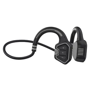 Cuffie sportive a conduzione ossea auricolari Wireless con archetto da collo cuffie Stereo cuffie da corsa cuffie portatili