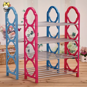Producto Popular TGYW, <span class=keywords><strong>Zapatero</strong></span> Simple de 4 Niveles <span class=keywords><strong>Multiusos</strong></span>, Ahorra Espacio, para Dormitorio, Habitación, Puerta - Product Image 1