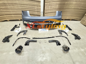 Kit de conversion de carrosserie pour <span class=keywords><strong>Audi</strong></span> Q8 2019 en RSQ8 : pare-chocs avant et arrière, calandre, embouts d'échappement - Product Image 5