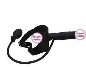 БДСМ кляп с двумя головками - Product Image 2