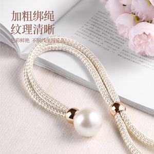 Luxury Pearl Curtain <b>Tiebacks</b> U Shape Polyester Fashion Modern Living Room Decor Accessory - Product Image 3