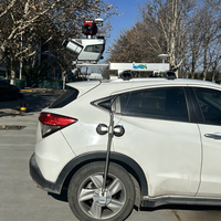 Escáner LiDAR 3D Montado en Vehículo, Sistema de Mapeo Móvil SLAM, Precisión de 2 mm para Topografía de Carreteras, Construcción, Minería