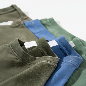 T-shirt vintage lavé à l'acide avec logo personnalisé pour hommes, t-shirt en coton vierge surdimensionné 100% coton pour hommes - Product Image 1