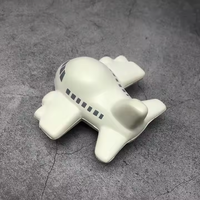 Balle anti-stress en forme d'avion en mousse de PU écologique avec logo personnalisé Jouet anti-stress pour cadeaux promotionnels