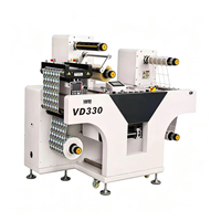 Machine de découpe numérique de haute précision Vorey VD330, laminateur automatique à rouleaux pour la finition des étiquettes imprimées
