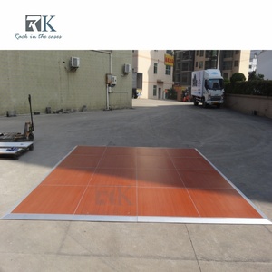 Wholesale Wooden Grain Dance Floor Customized Dance Floor Panel for Wedding Parties - Product Image 4