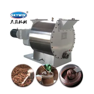 Handmade Mini Small Scale Chocolate Bar Sauce Paste Processing Refining Grinding Conching Making Machine