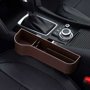 High Quality Car Center Console <strong>Seat</strong> Between Arm Rest Organizer Cup Holder Pp Car <strong>Seat</strong> Side Gap Filler <strong>Storage</strong> Box - Product Image 2