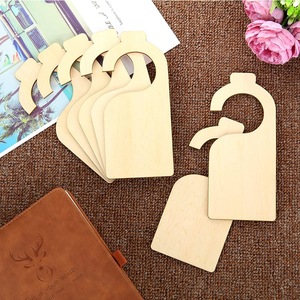 Porta DIY personalizzata appeso in legno bianco per bambini divisore eco-friendly Basswood pino per Boho vivaio - Product Image 3