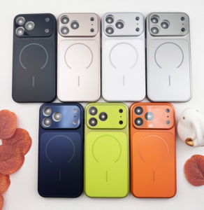 Nuevas Fundas Magnéticas para Teléfono Móvil con Diseño Popular para iPhone 17 Air 16 Pro Max 15 14 13 12 Pro, Funda Protectora para Cámara - Product Image 1