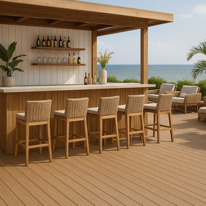 Planches <span class=keywords><strong>de</strong></span> terrasse <span class=keywords><strong>en</strong></span> composite WPC grises Texture <span class=keywords><strong>de</strong></span> <span class=keywords><strong>bois</strong></span> gaufrée 3D Conception antidérapante résistante aux intempéries <span class=keywords><strong>pour</strong></span> les allées <span class=keywords><strong>de</strong></span> <span class=keywords><strong>jardin</strong></span> <span class=keywords><strong>de</strong></span> patio et <span class=keywords><strong>de</strong></span> balcon extérieur - Product Image 2