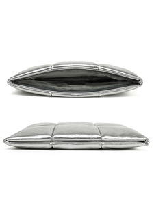 2025 nuevo diseño brillante PU Puffy Laptop manga 13 "14" acolchado Puffer Laptop bolsa de transporte funda de almohada para <span class=keywords><strong>Macbook</strong></span> ordenador - Product Image 5