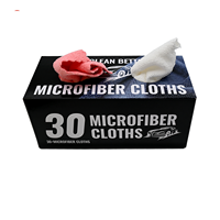 Reusable Lint-Free Microfiber Towel in Tissue Box - Ultra Absorbent & Long-Lasting