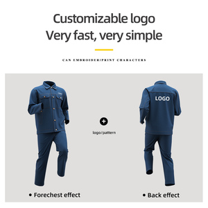 <span class=keywords><strong>Jeans</strong></span> à la mode résistants à l'abrasion vêtements de travail uniformes de cow-boy vêtements de travail en denim <span class=keywords><strong>pour</strong></span> hommes et femmes vente en gros - Product Image 2
