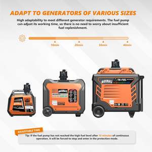Pompe à carburant électrique 12V DC avec capteur d'arrêt de démarrage automatique pompe de transfert de liquide automatique pour adaptateurs de gaz diesel E15 E85 tuyau Long GMEFP - Product Image 5