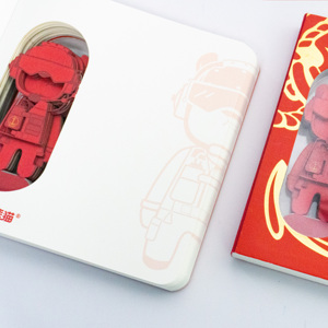 <span class=keywords><strong>Portaaviones</strong></span> <span class=keywords><strong>Shandong</strong></span> Anime 3D Cuaderno tallado-Cuaderno cuadrado de estilo chino lindo | Regalo de papelería cultural creativo - Product Image 5