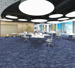 Moquette de bureau moderne de style minimaliste et luxueux, design dégradé, taille personnalisée, combinaison libre, <span class=keywords><strong>anti</strong></span>-décoloration, pour les espaces professionnels - Product Image 2