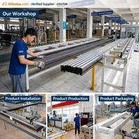 Ventana Abatible de Aluminio con Doble Acristalamiento y Ventilación Completa, Cierre Multipunto Seguro para Climas Cálidos, Medio Oriente y África