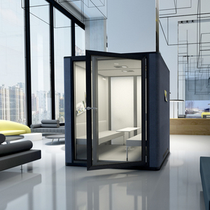 Cabines de bureau publiques insonorisées, cabine téléphonique insonorisée, barrière acoustique silencieuse, grande taille, studio d'enregistrement, cabine insonorisée - Product Image 3