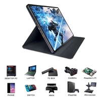 Moniteur portable Wisecoco 11 pouces 2K à écran tactile 1728*2368, haute luminosité 500 nits, pour ordinateur portable et jeux