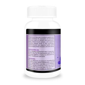 Complément de magnésium de qualité supérieure, 180 capsules de magnésium - Product Image 3