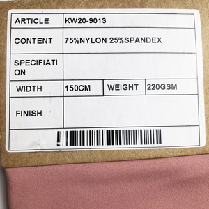 73% polyester, 27% élasthanne, extensible dans 4 directions, séchage rapide, toucher doux comme <span class=keywords><strong>du</strong></span> soie de lait, pour pantalons, vêtements de sport, tissu pour leggings - Product Image 5