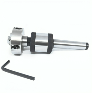 Mandrin de tour indépendant à 4 mors en acier 2-3/4" 70mm M14x1 avec queue M3 et centre rotatif 3MT - Product Image 2