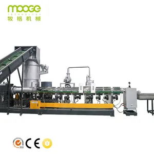 High-efficiency eva foam waste plastic recycling extruder machine