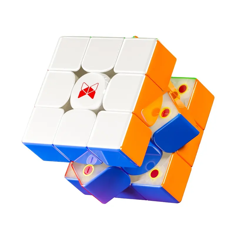 QIYI X-MAN 토네이도 V3 파이오니어 버전 UV 코팅 3*3 큐브 마그네틱 플라스틱 속도 매직 퍼즐 큐브 완구