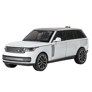 Die-cast 1:32 Scale Alloy Metal <strong>Range</strong> <strong>Rover</strong> SUV Model Car with Sound Light Pull-Back Door Open-Classical Display <strong>Toy</strong> Collection - Product Image 1