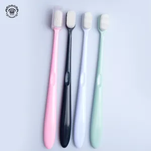 XiBrush vente en gros de haute qualité 20000 poils Nano adulte brosse à dents en plastique à poils souples sensibilité dentaire soins bucco-dentaires brosse à dents