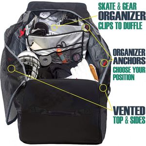 Échantillon Gratuit - Sac de Sport de Hockey Imperméable et Durable pour Voyage en Extérieur, Grand Sac de Voyage, Sac de Sport, Sac de Hockey - Product Image 2